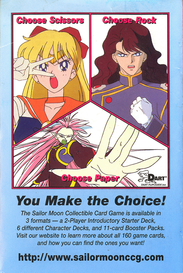 Sailor Moon Collectible Card Game Two-player Starter Deck Dart 2000 for sale online 