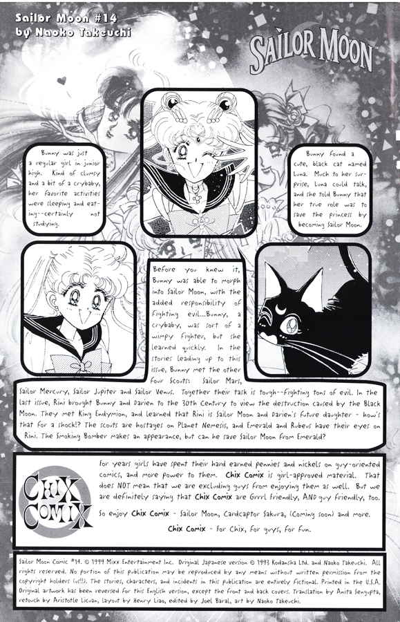 Sailor Moon” #50-55 – Multiversity Comics