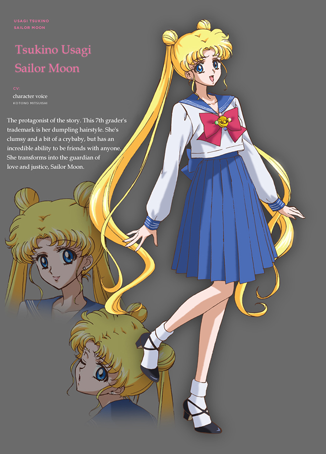 New Sailor Moon Crystal 2014 Anime Character Designs + Air Date!